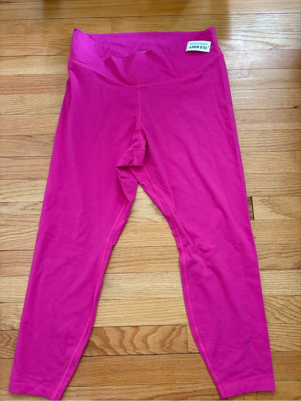 Old Navy Bright Pink Stretch Leggings
